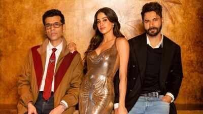 Karan Johar: ‘You became Bachchan from K3G’: Karan Johar reveals why he ghosted Varun Dhawan after his ‘stop acting like a child’ message hurt him due to a film release clash on ‘Kofee With Karan’ Season 9 episode with Janhvi Kapoor | Hindi Movie News