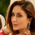 Kareena Kapoor Khan sets the internet buzzing in a red Bandhani suit and statement earrings; poses to Diljit Dosanjh’s ‘What Ve’ |