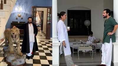Saif Ali Khan House: Inside Saif Ali Khan’s Rs 800 crore Pataudi Palace: 150 rooms, grand verandas, Venetian chandeliers and more | Hindi Movie News