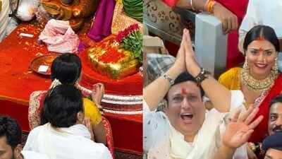 Divya Khossla questions Govinda’s rumoured girlfriend Komal Rani Swarnkar’s ‘sindoor’ during Lalbaughcha Raja visit: ‘Atleast stop using our religion for your agenda’ |