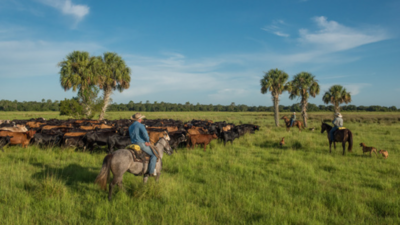 Florida approved permanent protection for 1,034 acres of Limestone Creek Ranch, a 70-year cattle operation once owned by a governor; the $6.52 million easement keeps the land working inside the Wildlife Corridor | World News