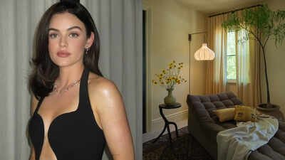 In 2019, Lucy Hale bought a 1940s Spanish-style home in Los Angeles for .95 million; after getting sober in 2022, she spent three years transforming it into a colourful retreat with a meditation room