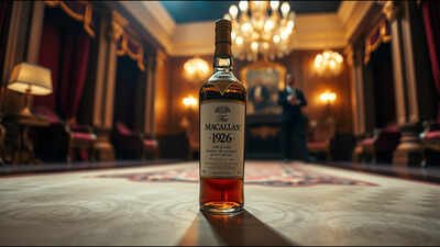 A bottle of Macallan 1926 whisky sold for £2.125 million; only 40 bottles came from the original cask after 60 years of maturation | World News