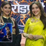 Madhuri Dixit: ‘He would be sitting under the table, crying’: Madhuri Dixit recalls a director breaking down during film shoots, says he once sat crying on a trolley mid-scene, Sonali Bendre asks, ‘are you serious?’ | Hindi Movie News