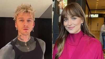 MGK and Dakota Johnson ‘aren’t ready to go official,’ though the pair bond over their sense of humour |