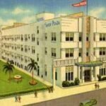 Miami Beach’s Savoy Hotel dates to the 1930s and survived decades on Ocean Drive; Florida laws could now allow most of it and the neighboring Arlington to be demolished for a 38-story, 480-foot tower
