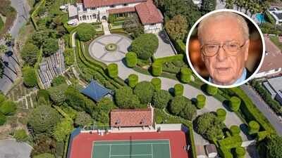 Ricky Martin sold a 2.37-acre Beverly Hills estate for  million in 2006; after renovation, Michael Caine’s former mansion was listed for  million in 2025, cut to below  million, and finally sold for  million
