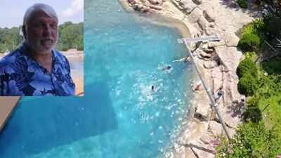 In 1993, Micky Thornton began digging a backyard pool in Covington, Tennessee; nearly three decades later, it had grown into a 500,000-gallon water playground using 40,000 pounds of rebar and 320 yards of gunite