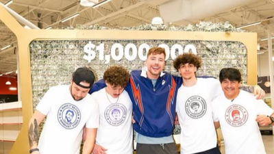 MrBeast breaks personal YouTube record as  million grocery store video hits 125 million views