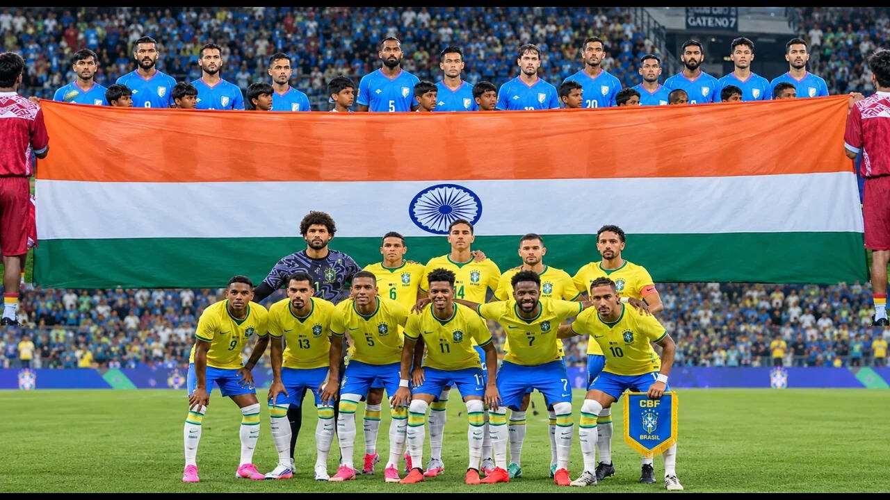 India vs Brazil Live Score: Jamil, Ancelotti name their XIs for historic Kolkata clash