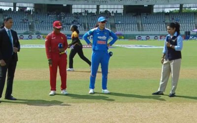 India Women 61/2 in 9.1 Overs