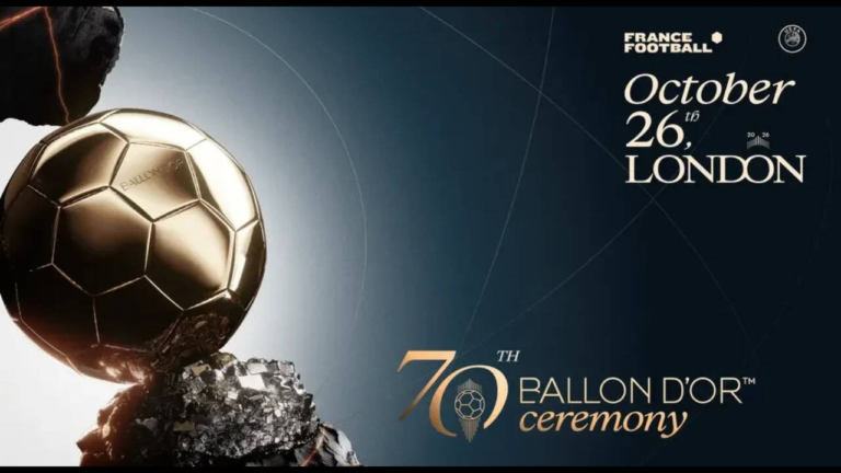Ballon d’Or 2026 Live: Bellingham finishes 11th as men’s top 10 await stage reveal, women’s top 10 confirmed