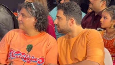 Mukesh Chhabra kisses Samay Raina’s hands in viral clip from theatre festival, days after complaint over ‘India’s Got Latent’ episode – Watch |