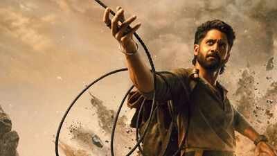 Naga Chaitanya’s ‘Vrushakarma’ unveils new poster as the countdown for the release begins, film set to hit the screens on December 4 |