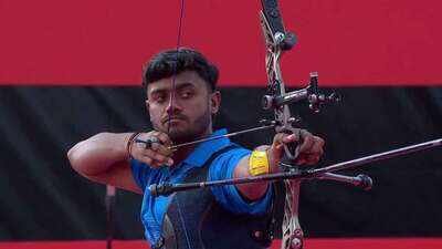 Neeraj Chauhan clinches recurve bronze, defeats Dhiraj Bommadevara in all-India clash at Asian Games | Asian Games 2026 News