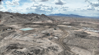 A Nevada manganese mine that left arsenic and lead in the ground is undergoing an estimated 7 million cleanup; a 3.5-acre park has now opened on the former site, with more than 3,000 homes planned nearby