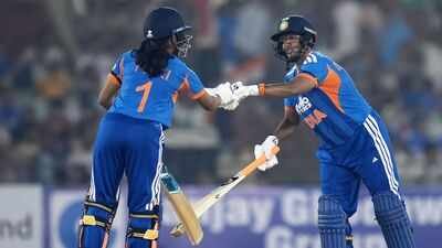 Deepti Sharma, debutant Niki Prasad rescue India after top-order collapse against Zimbabwe | Cricket News