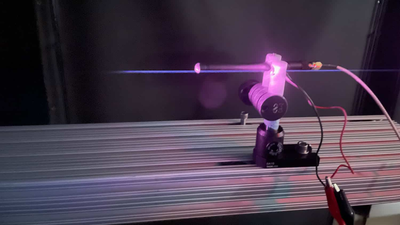 North Carolina State University researchers turn laser beams into a lightsaber-like antenna that sends radio signals without metal and boosts reception by 2.5 times |