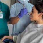 Nushrratt Bharuccha shares FIRST video from hospital as she recovers from spine injury; medical staff feed her meal while ‘Gerua’ plays on TV: ‘Dreaming endlessly’ | Hindi Movie News