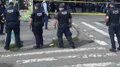4 people stabbed at New York home; woman shot by cops after charging at officers with knife