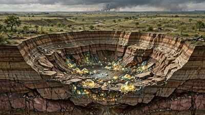 Oklahoma’s Ames crater was linked to a 470-million-year-old event; zircon dating suggests it may be nearly 370 million years old, near an extinction |