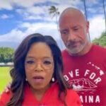 Oprah Winfrey and Dwayne Johnson launched Maui’s People’s Fund with a  million commitment after the 2023 fires; after wider donations, it distributed about  million in ,200 payments to more than 8,100 residents