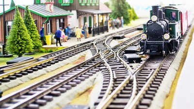 A small backyard railway started by Oregon hobbyist Ed St John inspired a neighbour to buy surrounding land; after the tracks were joined in 1992, it grew into a 32-mile miniature railroad across 2,200 acres