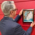 A shopper paid just C for a painting at a Canadian donation centre in 2020; experts identified it as a David Bowie original, and it sold for C8,120 at auction the following year