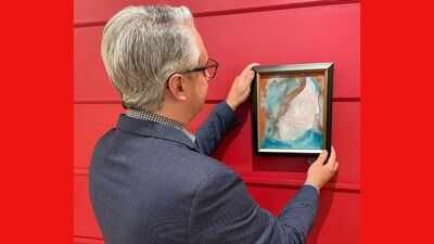 A shopper paid just C for a painting at a Canadian donation centre in 2020; experts identified it as a David Bowie original, and it sold for C8,120 at auction the following year