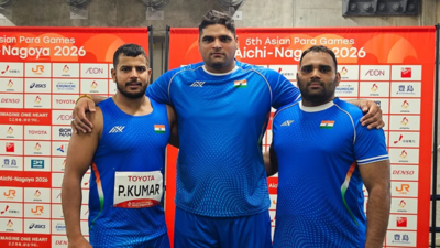 Asian Para Games: Devender Kumar strikes gold as India sweep historic 1-2-3 finish in men’s discus throw | Asian Para Games 2026 News