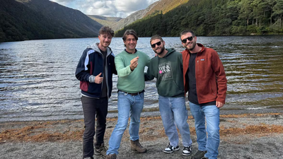 An Irish father’s 18-carat wedding ring slipped off in an Italian stream; three strangers searched for three days, found it in the riverbed and flew to Ireland to return it to its owner
