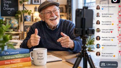 Meet Ian Smith, the 81-year-old British former dentist who started posting TikTok videos to promote his novel and attracted 1.5 million followers with life advice | World News