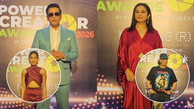 Power Creator Awards 2026: Ravi Kishan, Divya Dutta, Aparshakti Khurana, Kubbra Sait, Saurabh Sachdeva and more attend the ceremony celebrating India’s digital creators | Hindi Movie News