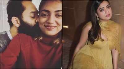 Look inside Fahadh Faasil and Nazriya Nazim’s Kochi home; bright living room features comfortable sofas and personal decor; balcony combines greenery with brick accents | Malayalam Movie News