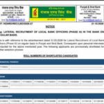 Punjab & Sind Bank Lbo Result: Punjab & Sind Bank LBO result 2026 declared; 587 candidates shortlisted for language test and document verification: Check details here