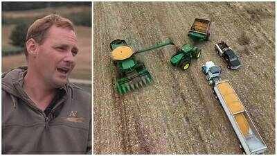 Meet Quint Pottinger, the eighth-generation Kentucky farmer who uses autonomous tractors to save his 245-year-old family farm after three years of drought cut yields to 100-130 bushels per acre