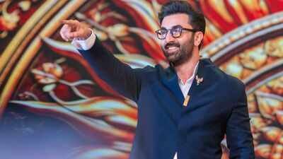 Ranbir Kapoor wears a navy blue Bandhgala worth Rs 95,000 for ‘Ramayana’ event in Hyderabad with an emerald eagle brooch stealing the spotlight – Exclusive |