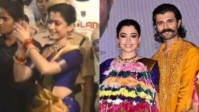 Rashmika Mandanna calls herself Telangana’s ‘official daughter-in-law’ at first Bathukamma after marriage to Vijay Deverakonda |