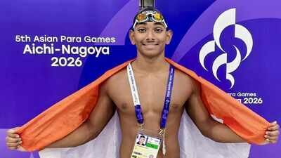 Two silvers and a bronze: Swimmer Ravi Budigina completes medal hat-trick at Asian Para Games | Asian Para Games 2026 News