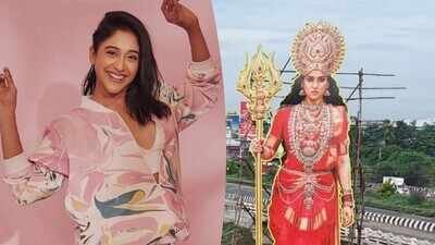 Nayanthara gets 60-foot cut-out installed for ‘Mookuthi Amman 2’; Regina Cassandra praises her co-star | Tamil Movie News