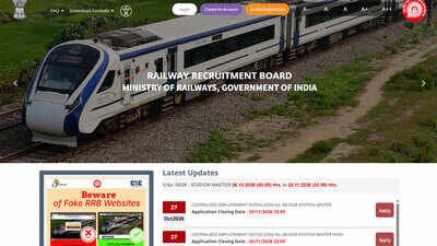 RRB Station Master apply online 2026: Link active at rrbapply.gov.in, check fees and eligibility