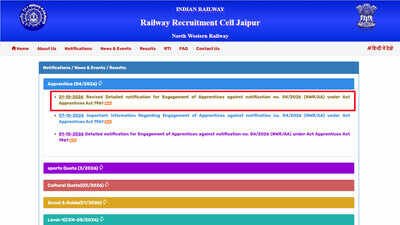 RRC NWR Apprentice Recruitment 2026: Applications for 2,008 posts begin October 23