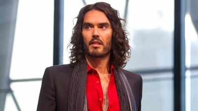 Russell Brand’s wife lends her support amid ongoing sexual assault and rape case hearing |