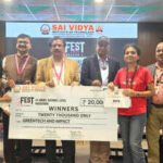 RV University students win first prize at national-level HackFest 2026 for carbon footprint tracking project