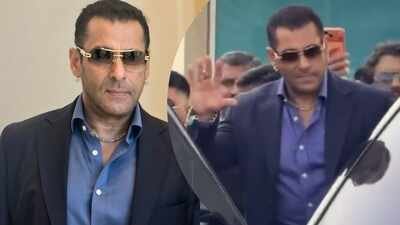 Salman Khan creates fan frenzy at Dubai event; security struggles to hold back fans in VIRAL clip – WATCH |