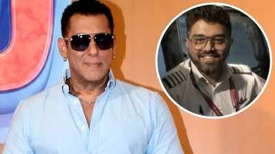 Salman Khan salutes hero pilot Smit Machchhar after averting FlyDubai crisis; says ‘Well done bro’﻿ |