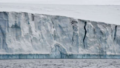 Scientists tracked glacier cliffs using 15,330 satellite observations and found a surprise: some retreated faster than predicted but then stabilized instead of collapsing endlessly
