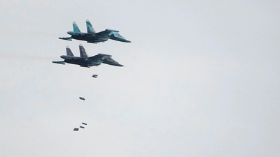 Ukraine Missile Strike: Ukraine destroys six Russian Su-34M jets in missile strike on airfield: Report