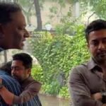 Suriya visits late composer Deva’s house to pay his last respects after missing the funeral due to film shoot – Watch Video | Tamil Movie News
