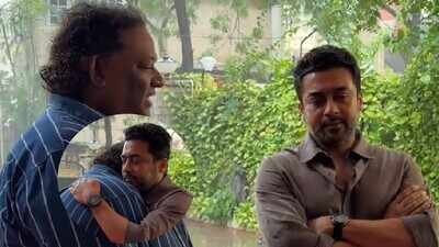 Suriya visits late composer Deva’s house to pay his last respects after missing the funeral due to film shoot – Watch Video | Tamil Movie News
